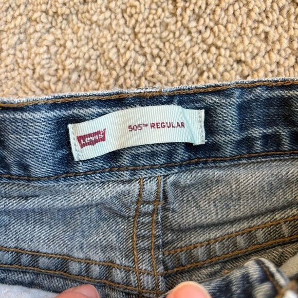 Vintage Levi’s 505 denim jeans kids size 6‎ slim adjustable waist - Picture 8 of 12